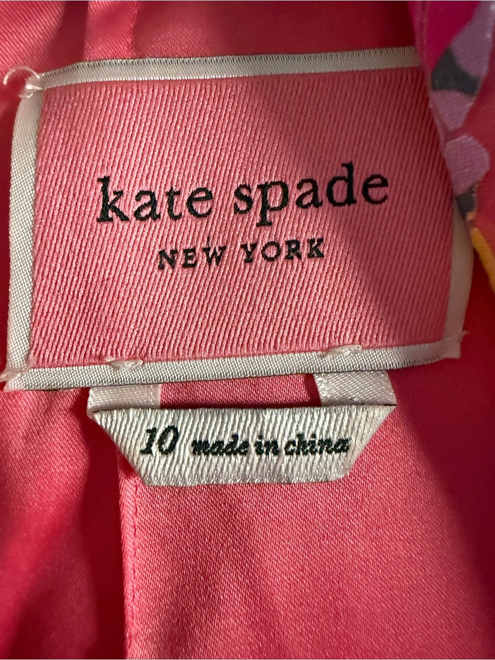 kate spade Pink Floral Midi Dress - Picture 5 of 8
